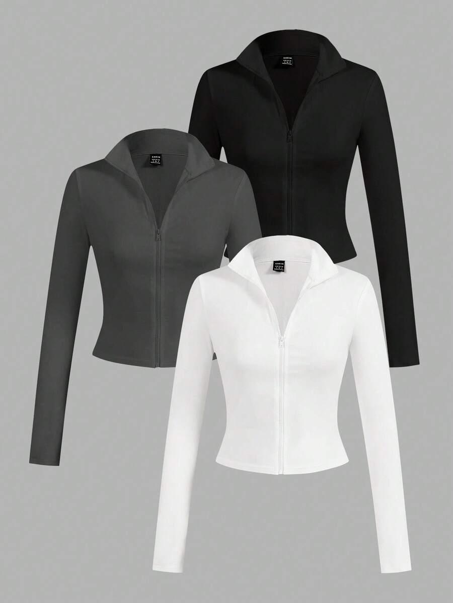 BLUZA DŁUGI RĘKAW 3-PACK
