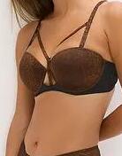BIUSTONOSZ DAMSKI PLUS SIZE Z ZAPIĘCIEM Z TYŁU
