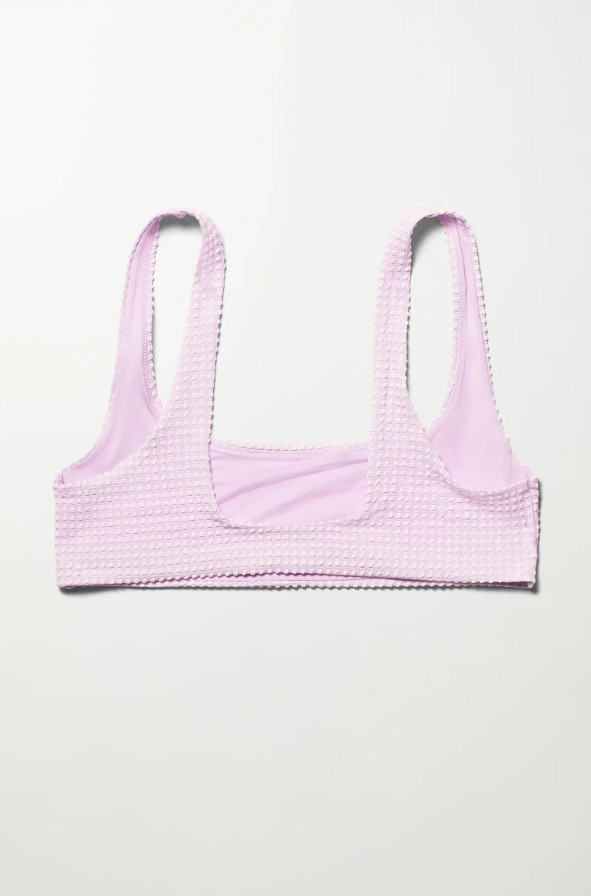 FIOLETOWA GÓRA OD BIKINI tekstura