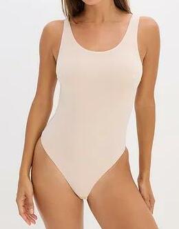 BODY DAMSKIE BEŻOWE 
