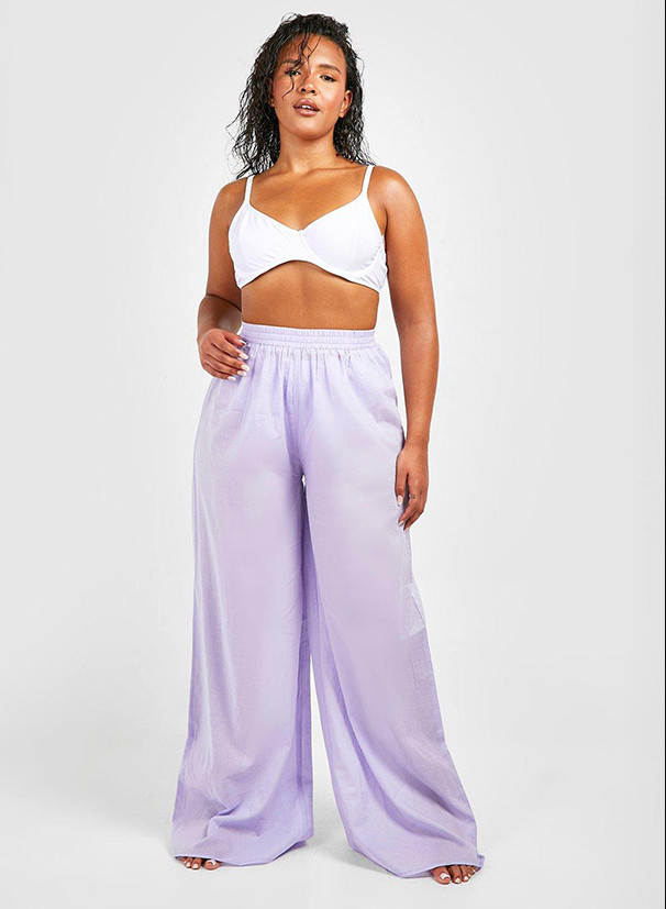 SPODNIE PLAŻOWE Z BAWEŁNY 
