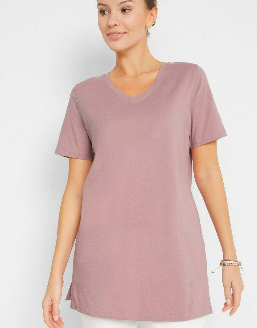 RÓŻOWY T-SHIRT BASIC