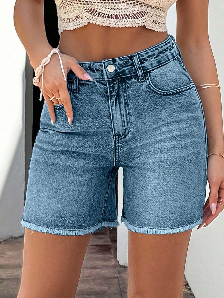spodenki jeans kieszenie