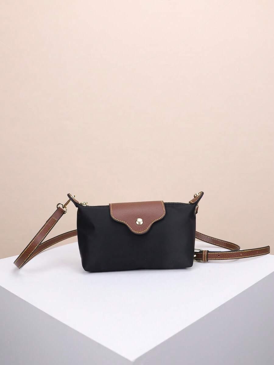 czarna mini torebka