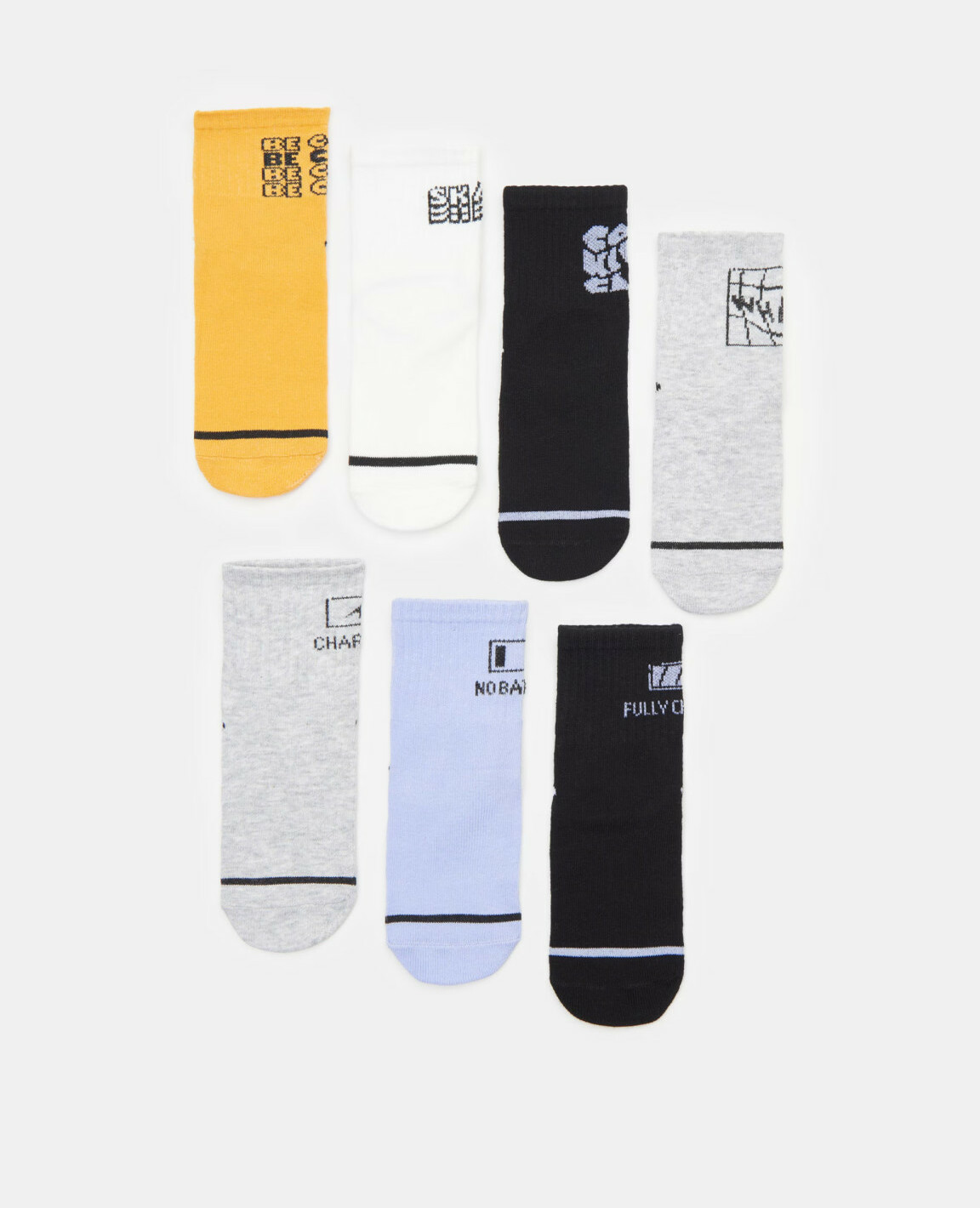SKARPETKI 7-PACK WZÓR