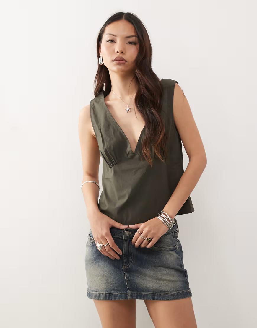 TOP V NECK 