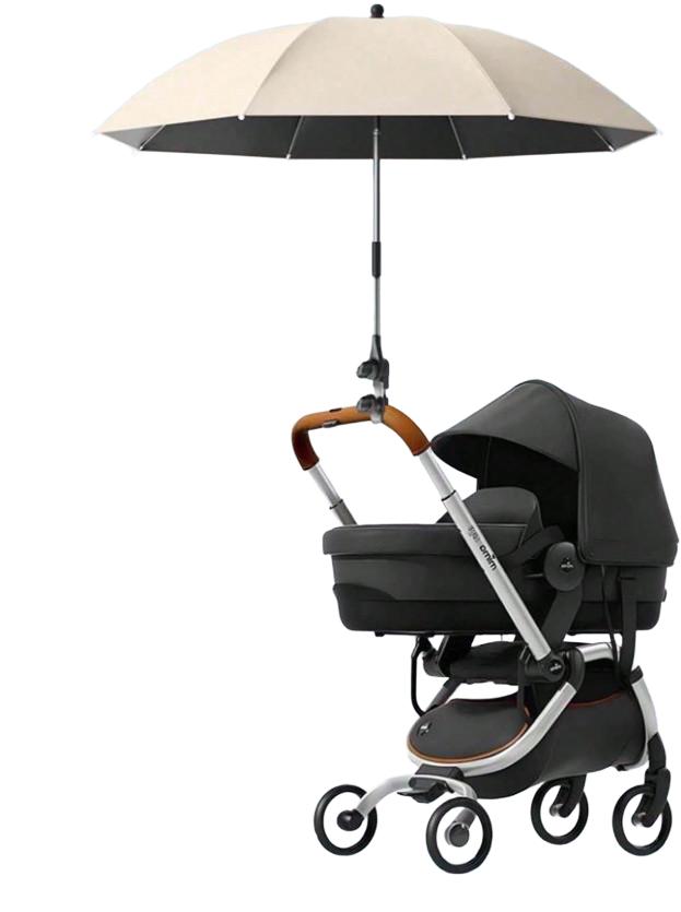 PARASOL DO WÓZKA DZIECIĘCEGO ODBIJAJĄCY PROMIENIE UV