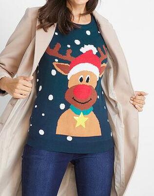 SWETER Z MOTYWEM ŚWIĄTECZNYM 