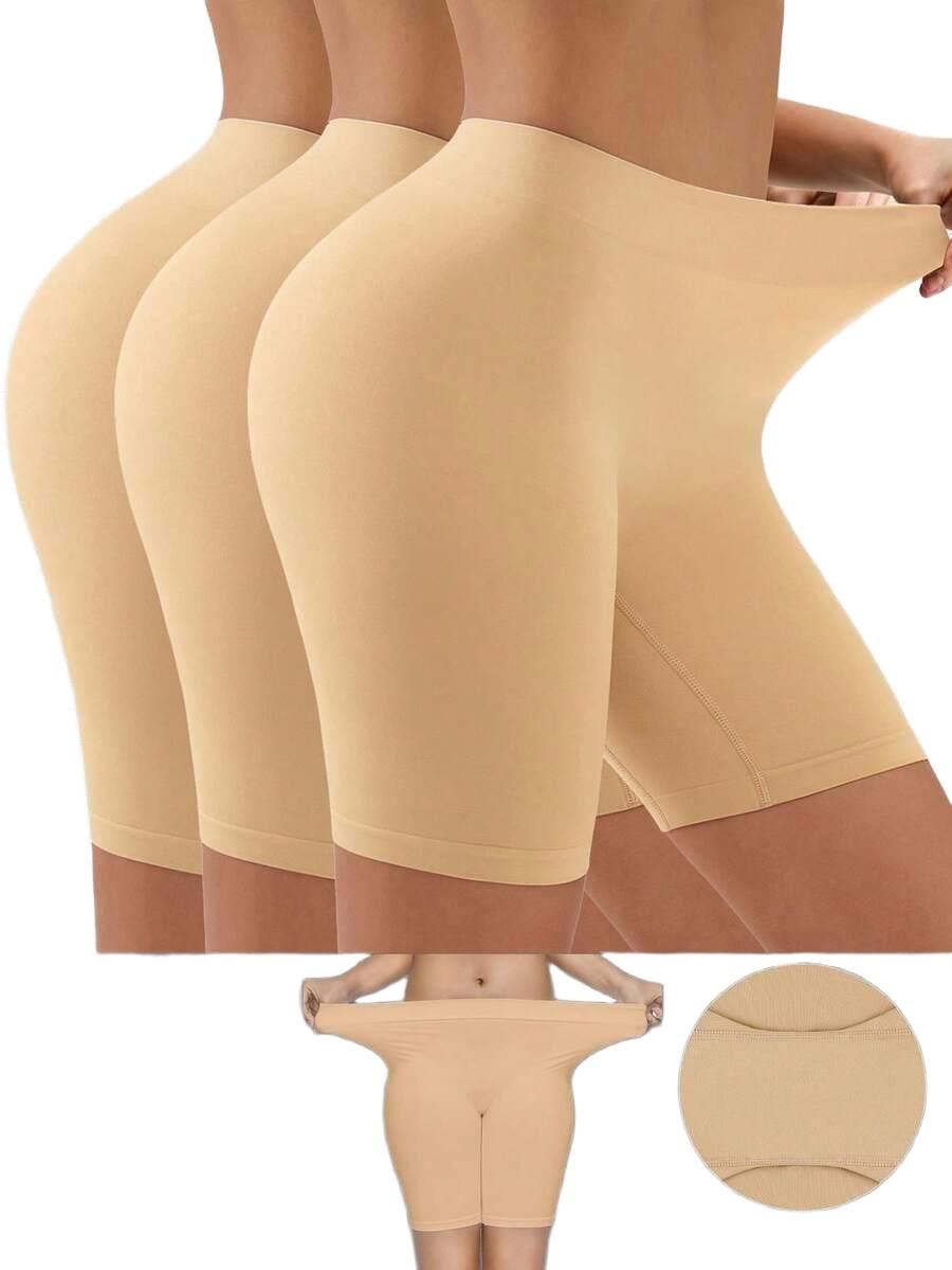 BEŻOWE MODELUJĄCE SPODENKI 3 pack