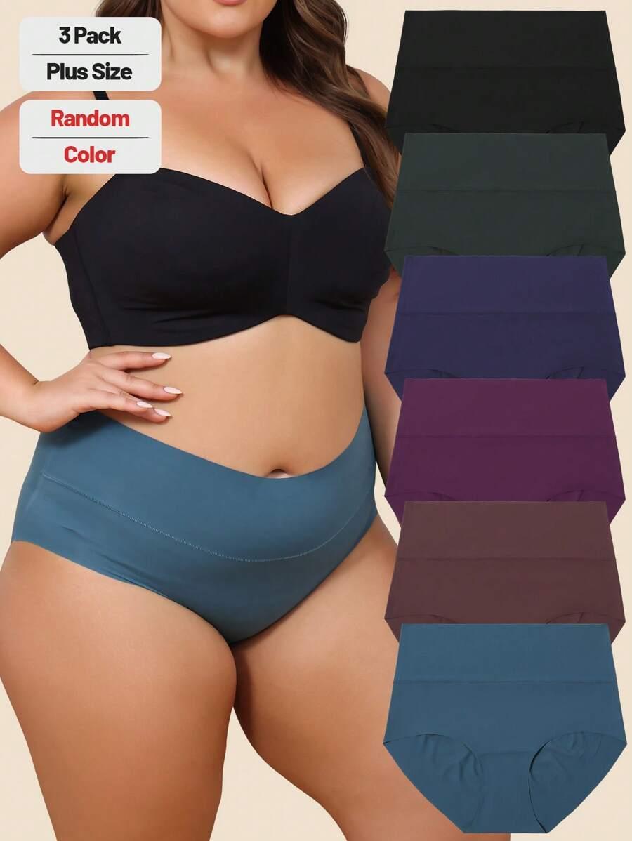 bezszwowe majtki różne kolory 3-pack 