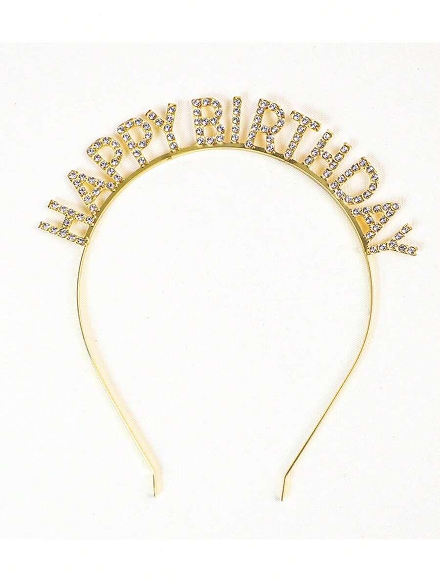 opaska na głowę happy birthday