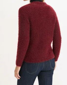 SWETER ROZPINANY Z GUZIKAMI 
