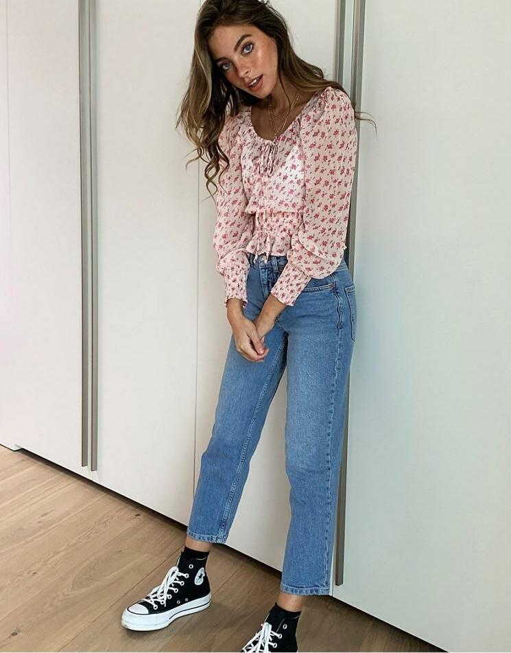 NIEBIESKIE SPODNIE JEANS