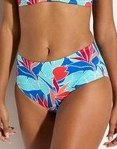 DÓŁ OD BIKINI ROŚLINNY WZÓR