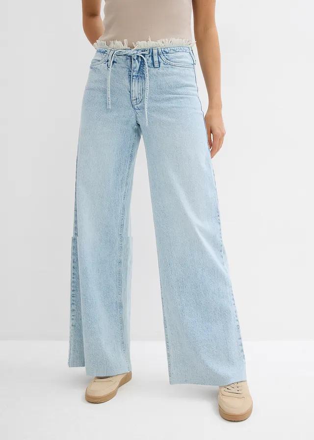 SPODNIE JEANS PROSTA NOGAWKA