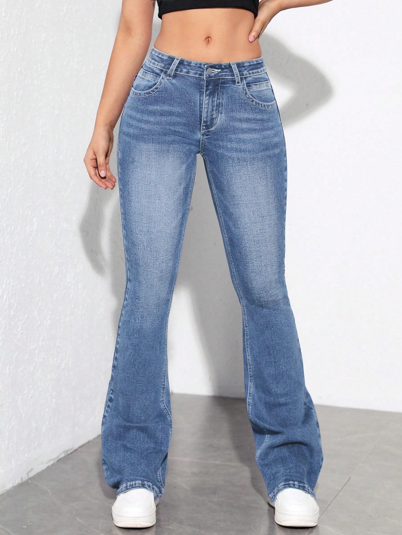 NIEBIESKIE SPODNIE JEANSY