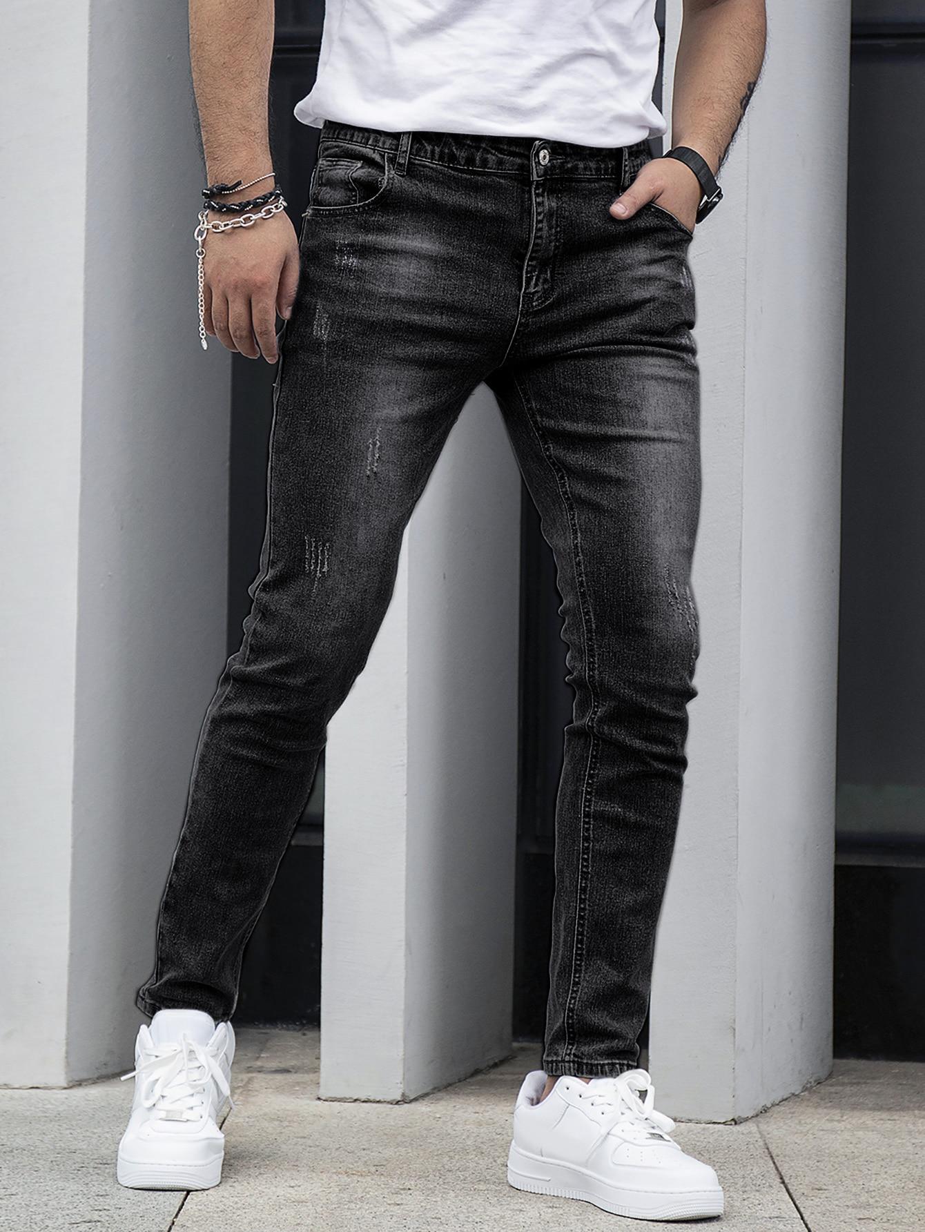 CZARNE SPODNIE CASUAL