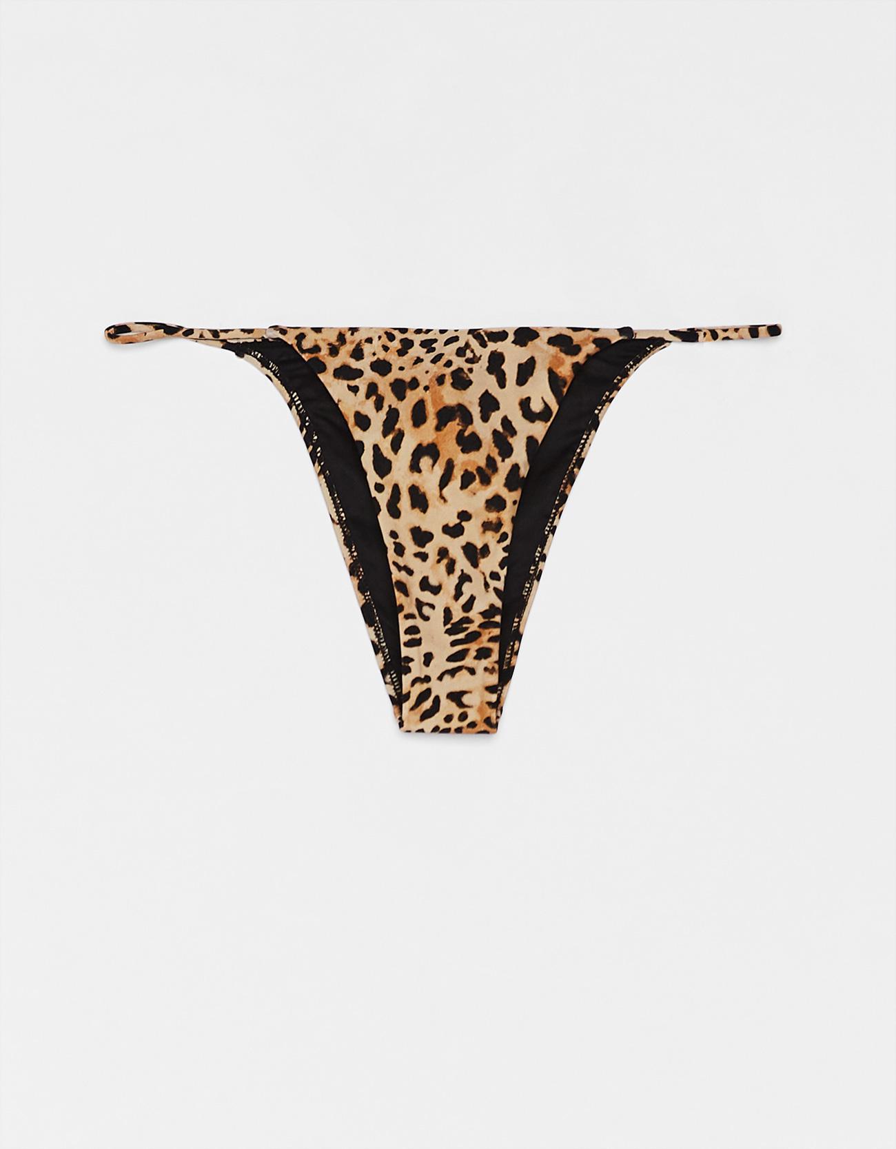 DÓŁ BIKINI ANIMAL PRINT