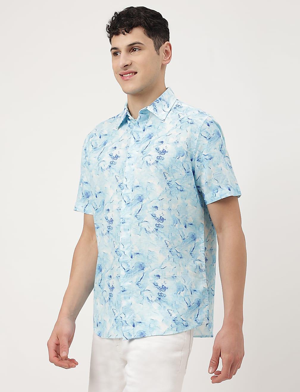 niebieska koszula tie dye T25-3995K-E4