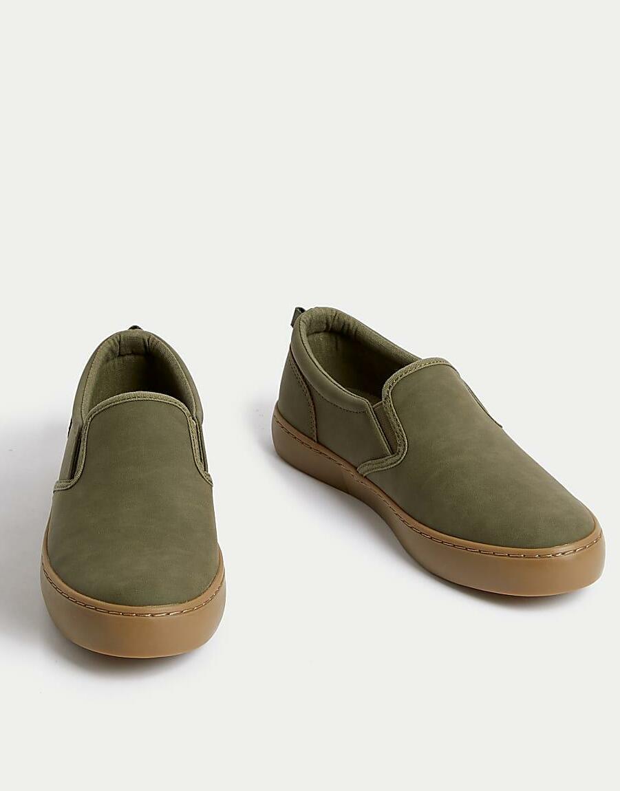 WSUWANE MOKASYNY KHAKI T72-4306L-KH