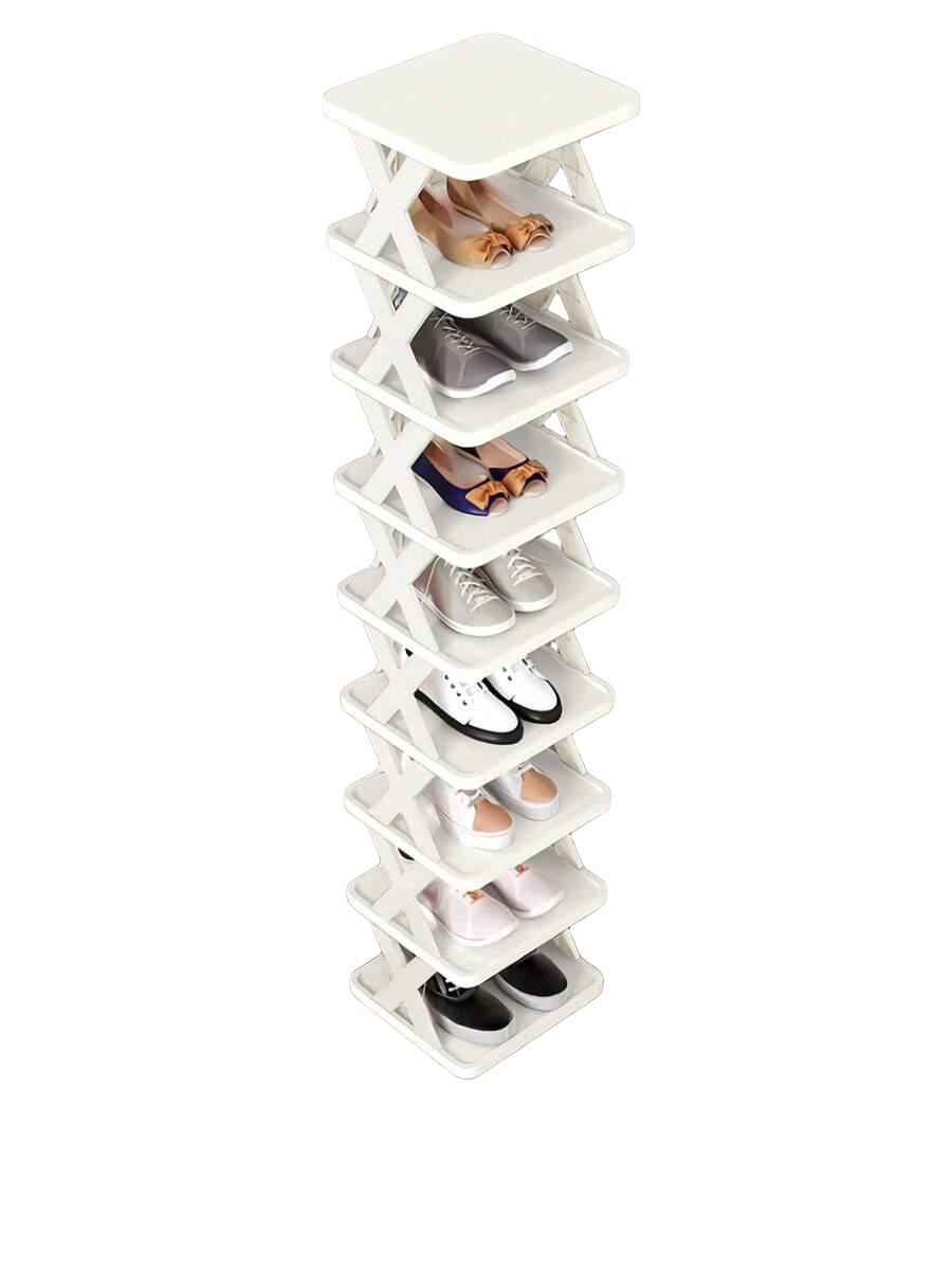 biały organizer na buty 9 półek