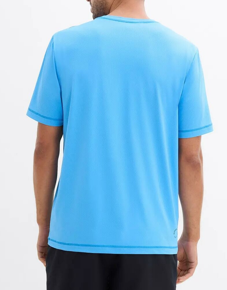 T-SHIRT MĘSKI Z OKRĄGŁYM DEKOLTEM