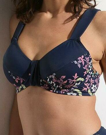 GÓRA OD BIKINI REGULAR ROŚLINNY WZÓR