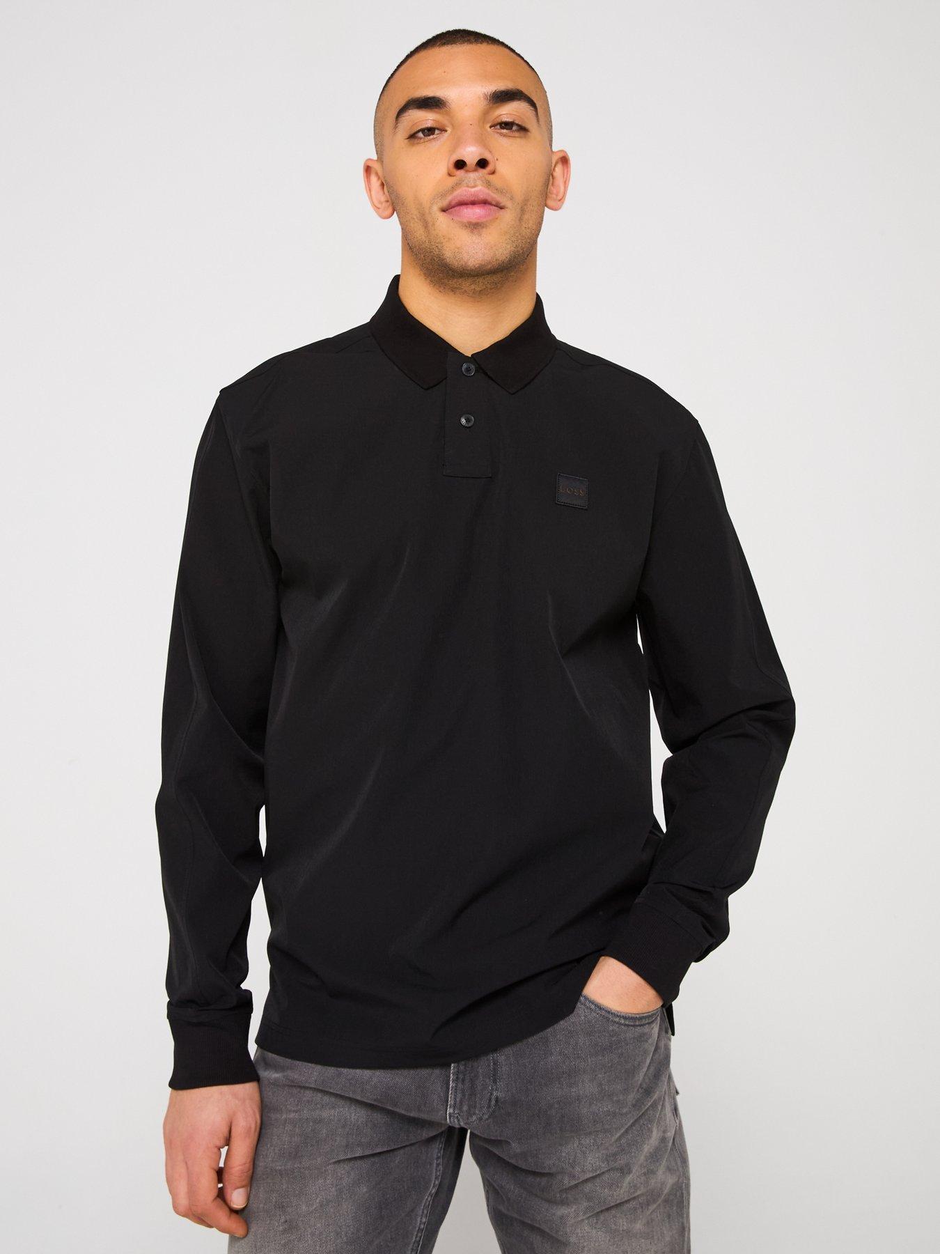 BOSS KOSZULKA POLO Z DŁUGIM RĘKAWEM 50535194