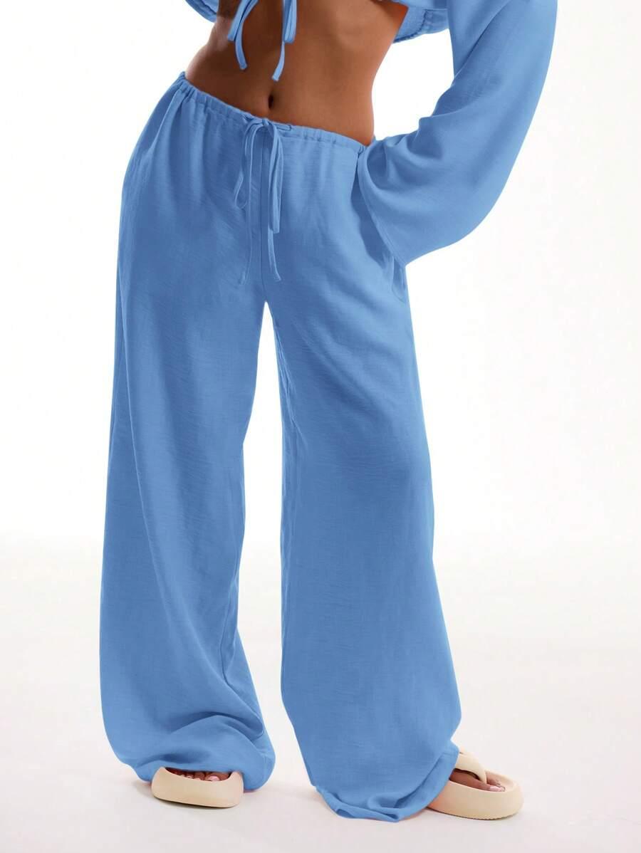 NIEBIESKIE SPODNIE CASUAL