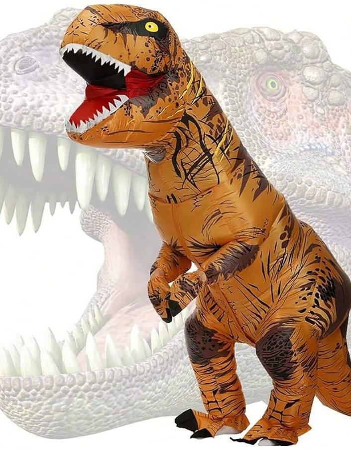 kostium przebranie dinozaur