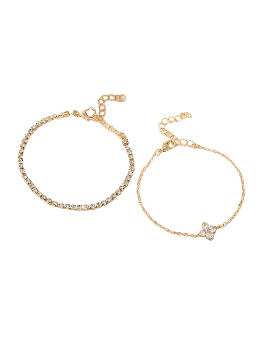 złota bransoletka 2-pack