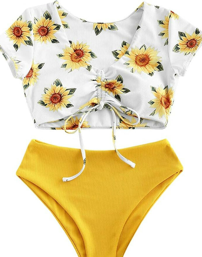 góra od bikini wzór