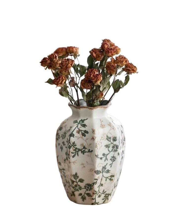 kolorowy CERAMICZNY WAZON