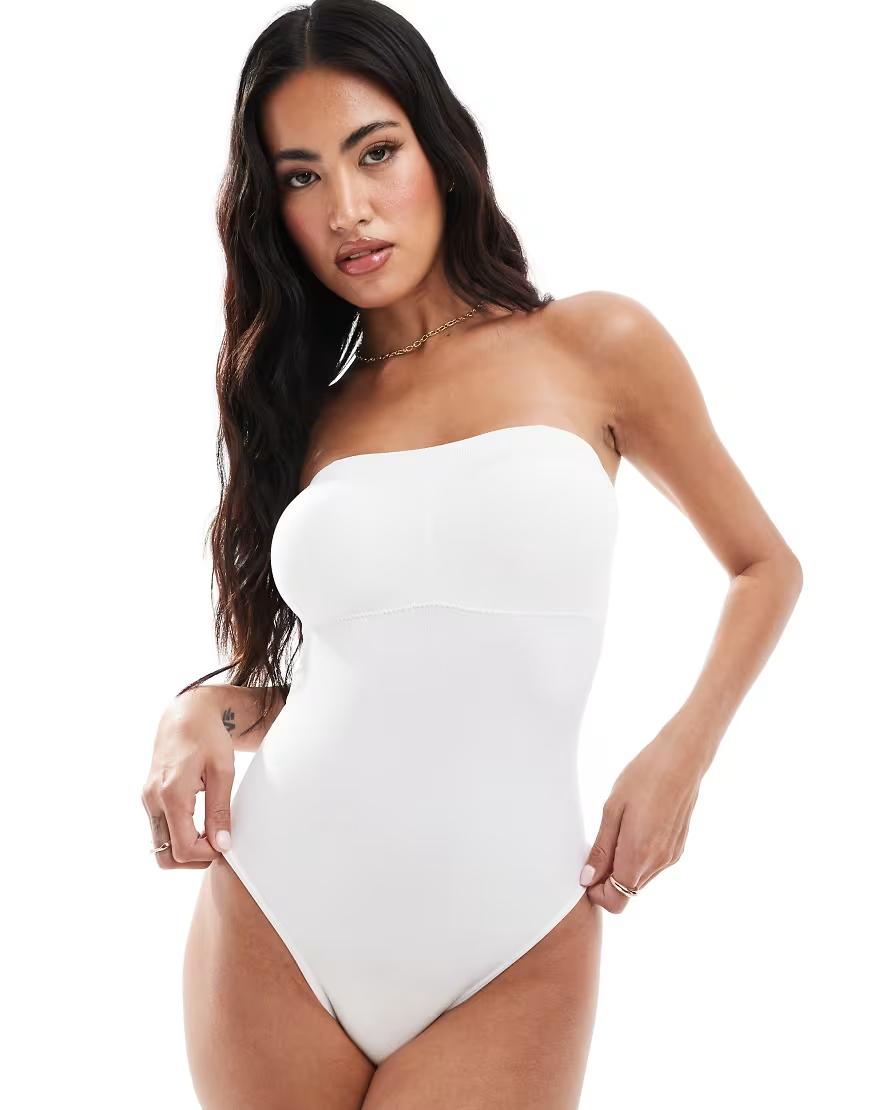 BIAŁE BEZSZWOWE BODY