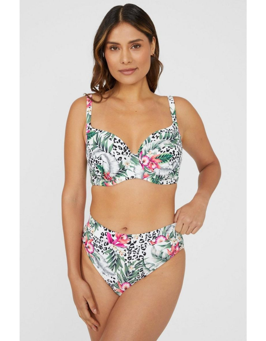 KLASYCZNY DÓŁ OD BIKINI PRINT