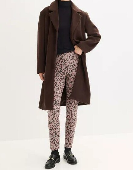 LEGGINSY DAMSKIE W PANTERKĘ