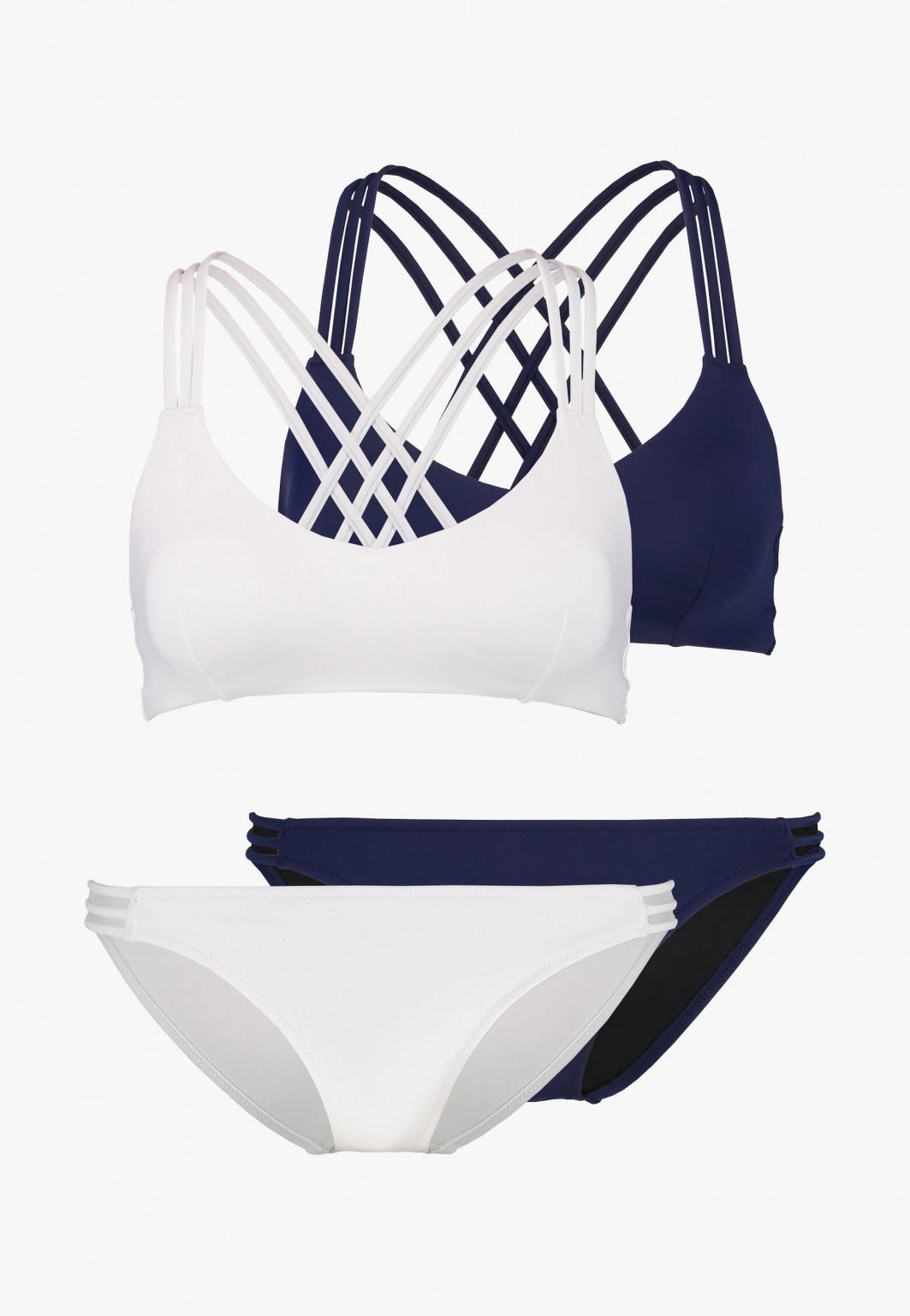 BIAŁY BIKINI KOMPLET