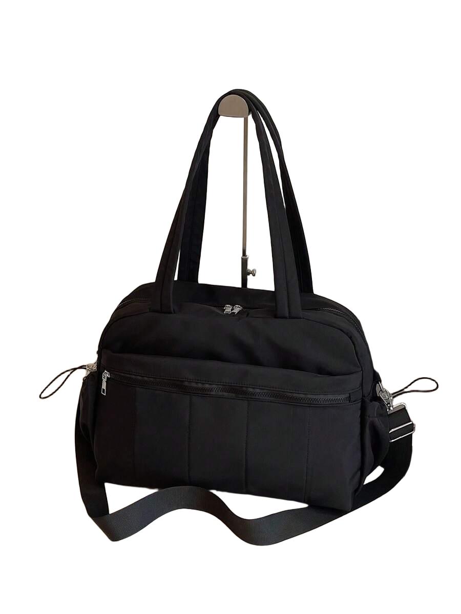 CZARNA TORBA ZIP 