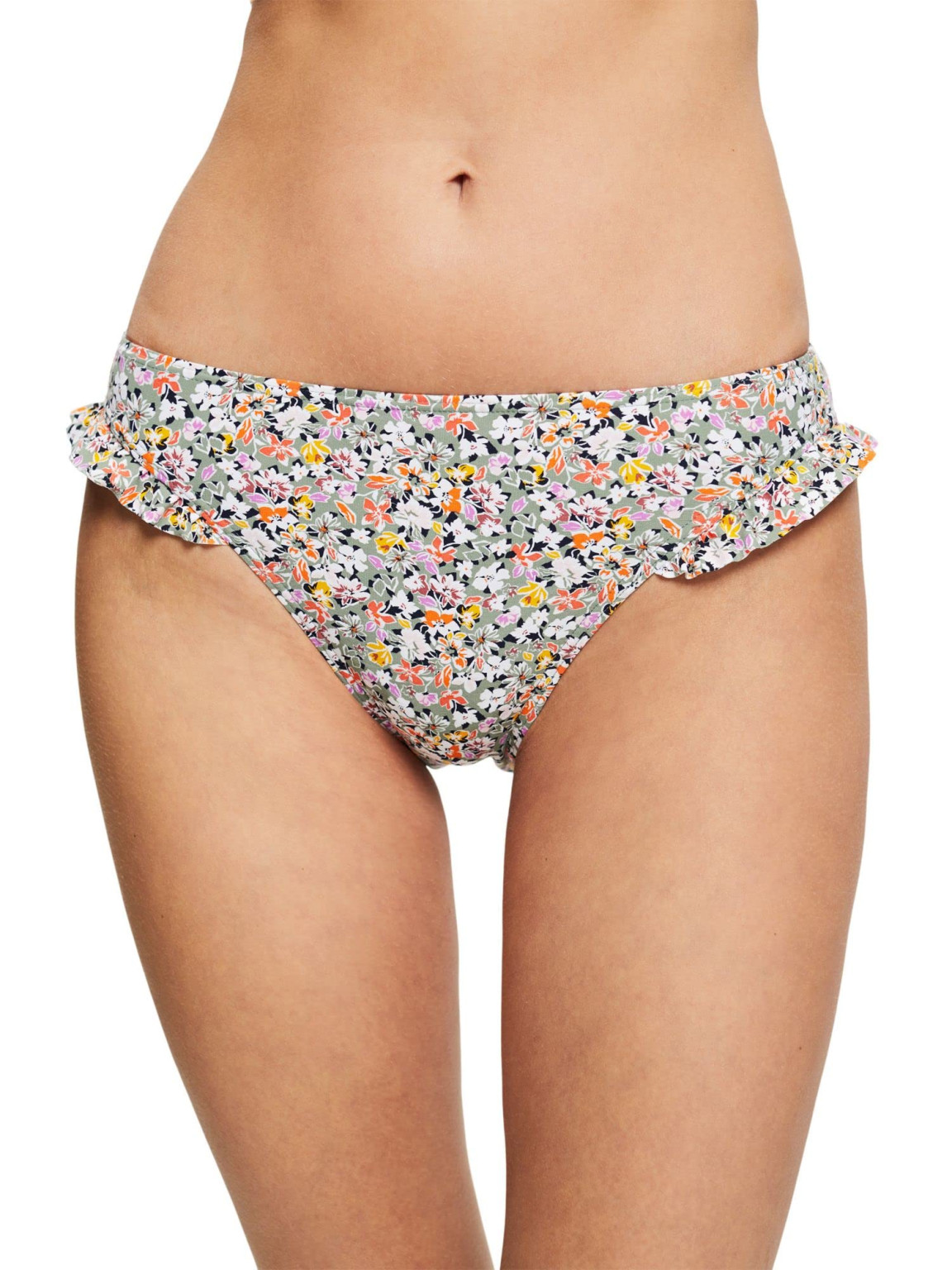 DÓŁ OD BIKINI WZÓR KWIATY