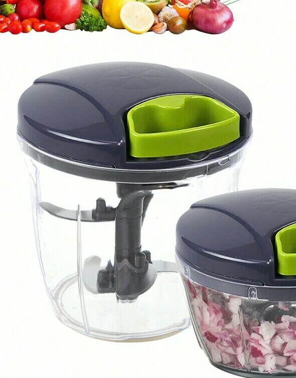SZARY RĘCZNY BLENDER 