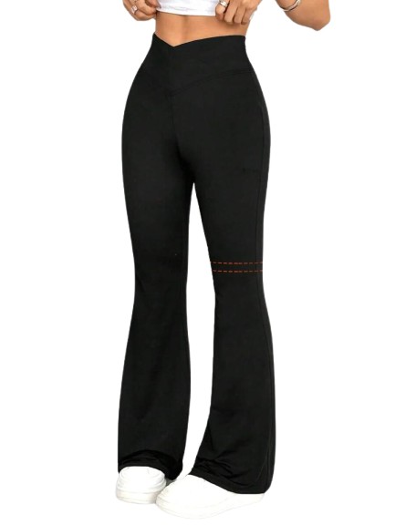 CZARNE LEGGINSY WYSOKI STAN 