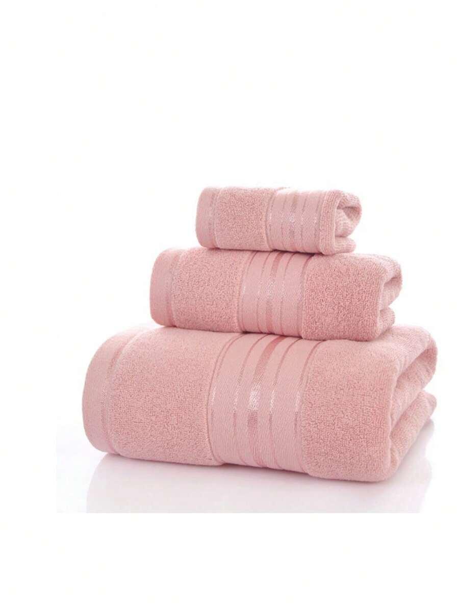 zestaw różowych ręczników 3-pack