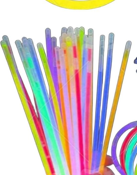 ŚWIECĄCa BRANSOLETKa FLUORESCENCYJNa 20-pack