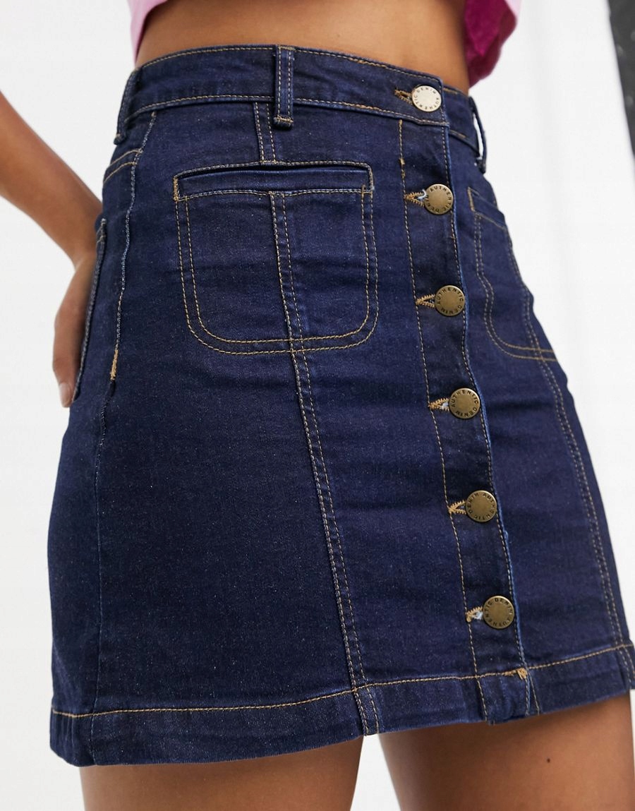 MINI SPÓDNICA JEANS 