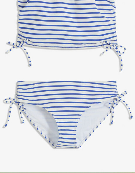 dół od bikini wzór paski