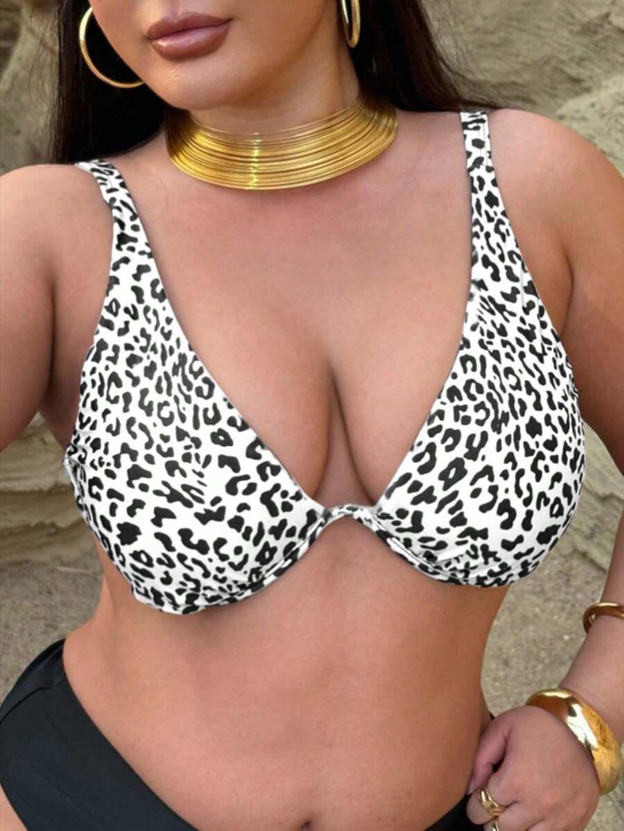 GÓRA OD BIKINI ANIMAL PRINT