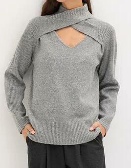 SWETER DAMSKI GOLF DŁUGI RĘKAW