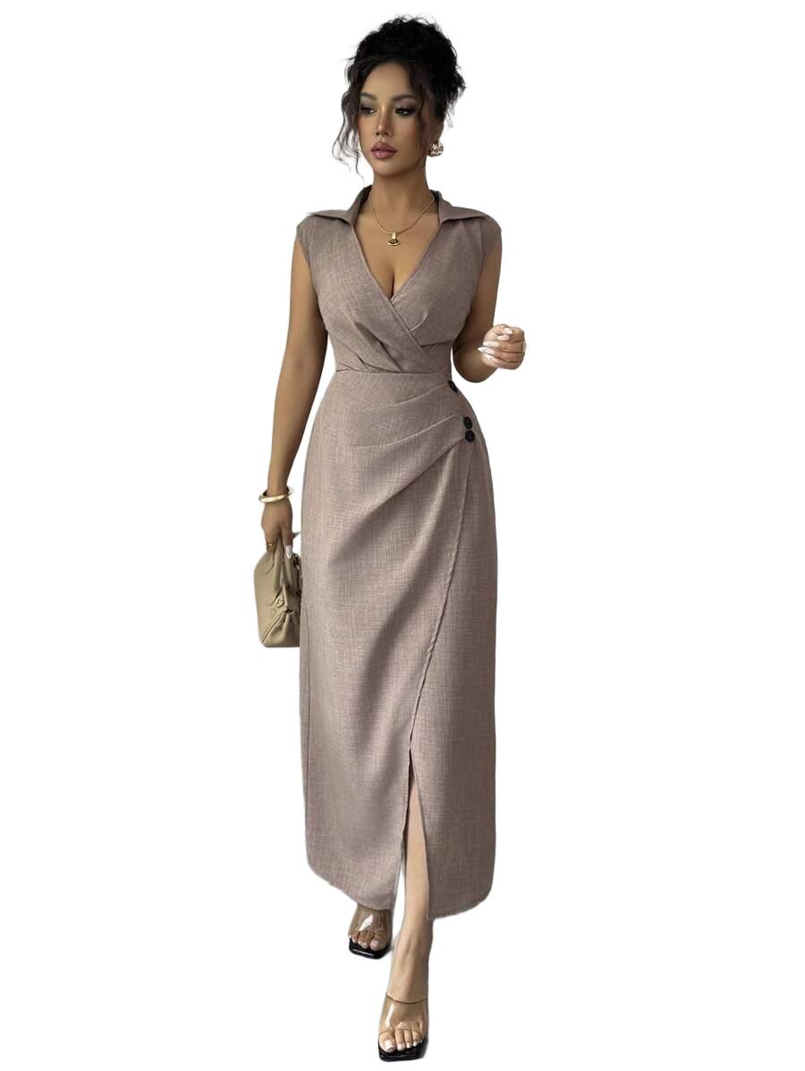 ELEGANCKA SUKIENKA KOKTAJLOWA MIDI