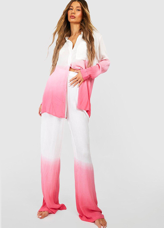 spodnie casual ombre