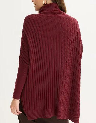 SWETER Z GOLFEM OVERSIZE